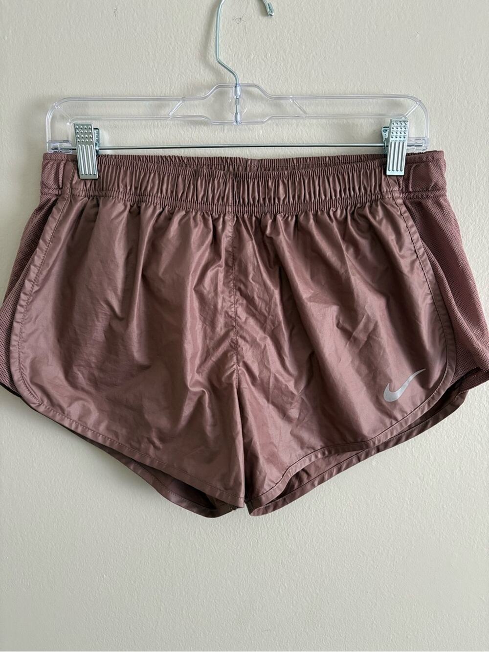 Nike Women's Running Shorts — Mauve Pink Size M